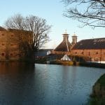 Old Bushmills Distillery, established in 1608 as the world's oldest licensed whisky distillery in Northern Ireland.