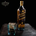 Handcrafted whisky glasses made from upcycled premium bottles by Lanchi | Whisky Custom